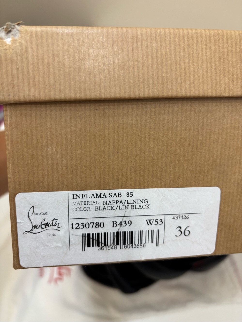 🖤 Christian Louboutin Inflama Sab 85 Sandals — NWT — Sz 36 - Picture 12 of 13
